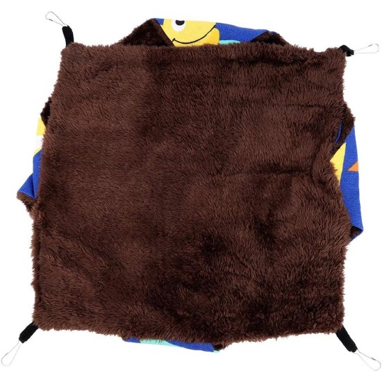 Pilipane Guinea Pig Cage Hammock, Soft and Cosy Hammock for Guinea Pigs, Hamsters, Ferrets, Rats - Double-Layer Rat Hammock and Rat Toys for Pet Rats (34 x 34) Pilipane Guinea Pig Cage Hammock, Soft and Cosy Hammock for Guinea Pigs, Hamsters, Ferrets, Rats - Double-Layer Rat Hammock and Rat Toys for Pet Rats (34 x 34)