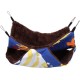Pilipane Guinea Pig Cage Hammock, Soft and Cosy Hammock for Guinea Pigs, Hamsters, Ferrets, Rats - Double-Layer Rat Hammock and Rat Toys for Pet Rats (34 x 34)