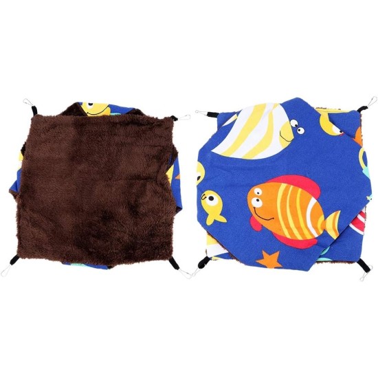 Pilipane Guinea Pig Cage Hammock, Soft and Cosy Hammock for Guinea Pigs, Hamsters, Ferrets, Rats - Double-Layer Rat Hammock and Rat Toys for Pet Rats (34 x 34) Pilipane Guinea Pig Cage Hammock, Soft and Cosy Hammock for Guinea Pigs, Hamsters, Ferrets, Rats - Double-Layer Rat Hammock and Rat Toys for Pet Rats (34 x 34)