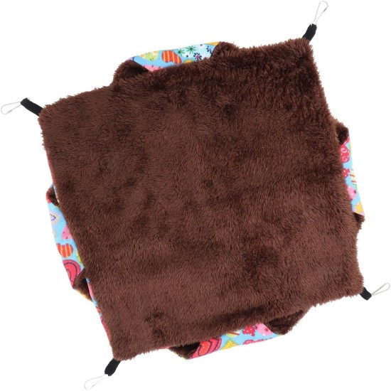 Pilipane Guinea Pig Cage Hammock, Soft and Cosy Hammock for Guinea Pigs, Hamsters, Ferrets, Rats - Double-Layer Rat Hammock and Rat Toys for Pet Rats (34 x 34) Pilipane Guinea Pig Cage Hammock, Soft and Cosy Hammock for Guinea Pigs, Hamsters, Ferrets, Rats - Double-Layer Rat Hammock and Rat Toys for Pet Rats (34 x 34)