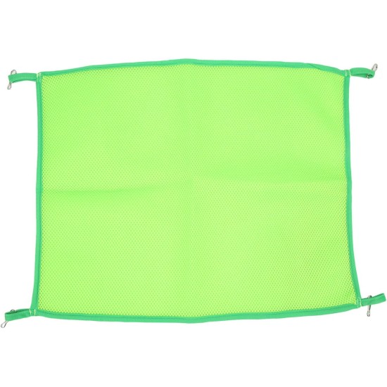 Pssopp Pet Cage Hammock, Breathable Cool Hanging Summer Mesh Bed Under Chair Hammock Cradle Crib for Cats Guinea Pigs Hamster Small Animals (S-Green Mesh) Pssopp Pet Cage Hammock, Breathable Cool Hanging Summer Mesh Bed Under Chair Hammock Cradle Crib for Cats Guinea Pigs Hamster Small Animals (S-Green Mesh)