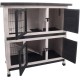 Rabbit Hutch Combi 1 Rustic 100 x 50 x 102 cm Rabbit Hutch Combi 1 Rustic 100 x 50 x 102 cm