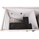 Rabbit Hutch Combi 1 Rustic 100 x 50 x 102 cm Rabbit Hutch Combi 1 Rustic 100 x 50 x 102 cm