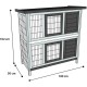 Rabbit Hutch Combi 1 Rustic 100 x 50 x 102 cm Rabbit Hutch Combi 1 Rustic 100 x 50 x 102 cm