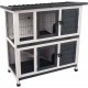 Rabbit Hutch Combi 1 Rustic 100 x 50 x 102 cm Rabbit Hutch Combi 1 Rustic 100 x 50 x 102 cm