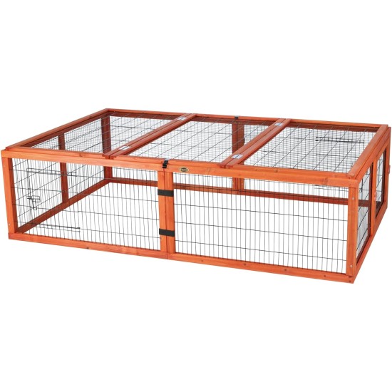 Rabbit and Small Rodent Outdoor Run with Cover, 174 × 48 × 109 cm Rabbit and Small Rodent Outdoor Run with Cover, 174 × 48 × 109 cm