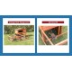 Rabbit and Small Rodent Outdoor Run with Cover, 174 × 48 × 109 cm Rabbit and Small Rodent Outdoor Run with Cover, 174 × 48 × 109 cm