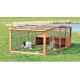 Rabbit and Small Rodent Outdoor Run with Cover, 174 × 48 × 109 cm Rabbit and Small Rodent Outdoor Run with Cover, 174 × 48 × 109 cm