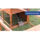 Rabbit and Small Rodent Outdoor Run with Cover, 174 × 48 × 109 cm Rabbit and Small Rodent Outdoor Run with Cover, 174 × 48 × 109 cm