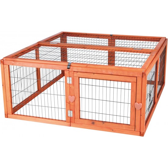 Rabbit and Small Rodent Outdoor Run with Cover, 174 × 48 × 109 cm Rabbit and Small Rodent Outdoor Run with Cover, 174 × 48 × 109 cm