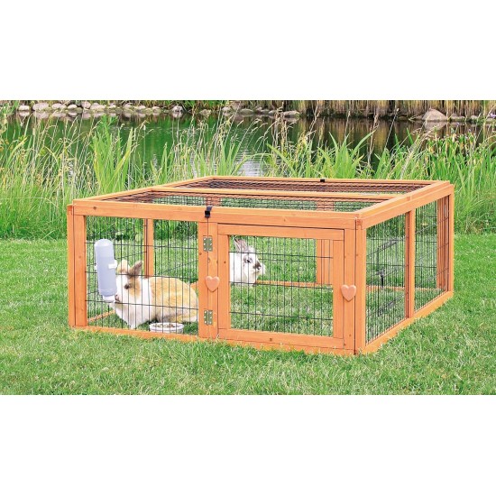Rabbit and Small Rodent Outdoor Run with Cover, 174 × 48 × 109 cm Rabbit and Small Rodent Outdoor Run with Cover, 174 × 48 × 109 cm