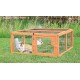 Rabbit and Small Rodent Outdoor Run with Cover, 174 × 48 × 109 cm Rabbit and Small Rodent Outdoor Run with Cover, 174 × 48 × 109 cm