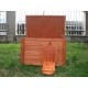 Rabbit/Guinea Pig Deluxe Hideaway House/Playpen, 60 × 40 × 40 cm (Grey Deluxe Hideout) Rabbit/Guinea Pig Deluxe Hideaway House/Playpen, 60 × 40 × 40 cm (Grey Deluxe Hideout)