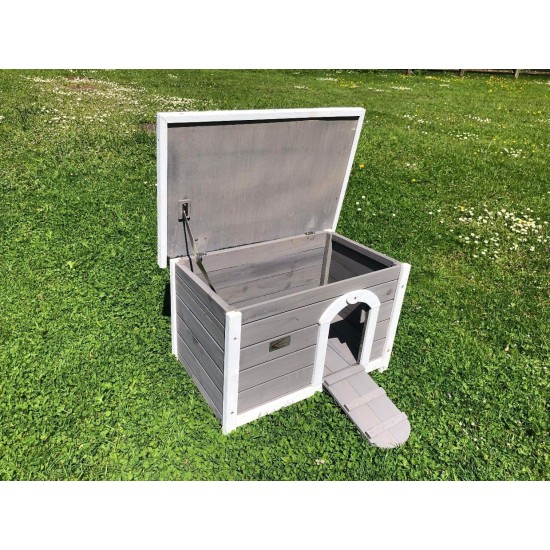 Rabbit/Guinea Pig Deluxe Hideaway House/Playpen, 60 × 40 × 40 cm (Grey Deluxe Hideout) Rabbit/Guinea Pig Deluxe Hideaway House/Playpen, 60 × 40 × 40 cm (Grey Deluxe Hideout)