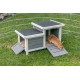 Rabbit/Guinea Pig Deluxe Hideaway House/Playpen, 60 × 40 × 40 cm (Grey Deluxe Hideout) Rabbit/Guinea Pig Deluxe Hideaway House/Playpen, 60 × 40 × 40 cm (Grey Deluxe Hideout)