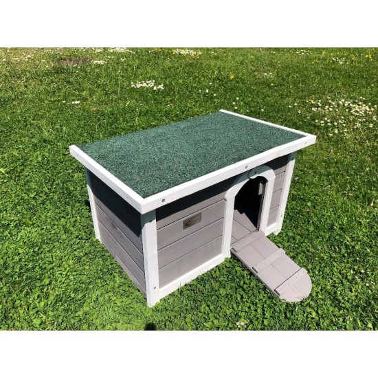Rabbit/Guinea Pig Deluxe Hideaway House/Playpen, 60 × 40 × 40 cm (Grey Deluxe Hideout) Rabbit/Guinea Pig Deluxe Hideaway House/Playpen, 60 × 40 × 40 cm (Grey Deluxe Hideout)