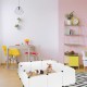Relaxdays Plastic Outdoor Enclosure DIY for Outdoors Expandable for Small Animals Rabbit Run Various Sizes - White Relaxdays Plastic Outdoor Enclosure DIY for Outdoors Expandable for Small Animals Rabbit Run Various Sizes - White
