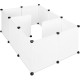 Relaxdays Plastic Outdoor Enclosure DIY for Outdoors Expandable for Small Animals Rabbit Run Various Sizes - White Relaxdays Plastic Outdoor Enclosure DIY for Outdoors Expandable for Small Animals Rabbit Run Various Sizes - White