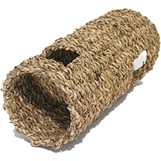 Rosewood Boredom Breaker Small Animal Activity Sea Grass Tunnel, Small