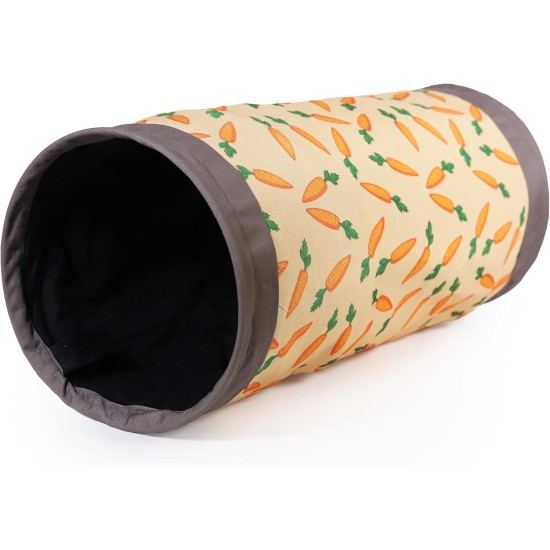 Rosewood Snuggles Carrot Fabric Play Tunnel Rosewood Snuggles Carrot Fabric Play Tunnel