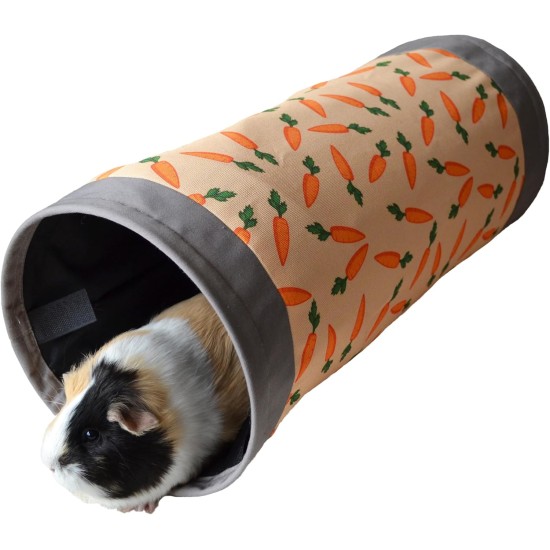 Rosewood Snuggles Carrot Fabric Play Tunnel Rosewood Snuggles Carrot Fabric Play Tunnel