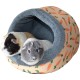 Rosewood Snuggles Carrot Plush Hooded Snuggle Bed Rosewood Snuggles Carrot Plush Hooded Snuggle Bed