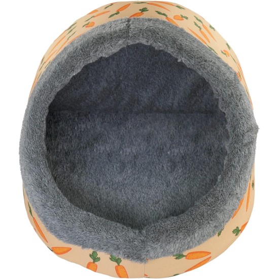 Rosewood Snuggles Carrot Plush Hooded Snuggle Bed Rosewood Snuggles Carrot Plush Hooded Snuggle Bed