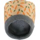 Rosewood Snuggles Carrot Plush Hooded Snuggle Bed Rosewood Snuggles Carrot Plush Hooded Snuggle Bed