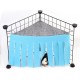 Sarini Pack of 2 Hamster Tent Hammock, Small Animal Hide, Pet Hideout, Corner Shelter, Hidden Hammock Pet Hideout, Cage Accessories for Hamsters, Chinchillas, Hedgehogs, Rabbits (Purple + Blue) Sarini Pack of 2 Hamster Tent Hammock, Small Animal Hide, Pet Hideout, Corner Shelter, Hidden Hammock Pet Hideout, Cage Accessories for Hamsters, Chinchillas, Hedgehogs, Rabbits (Purple + Blue)