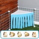 Sarini Pack of 2 Hamster Tent Hammock, Small Animal Hide, Pet Hideout, Corner Shelter, Hidden Hammock Pet Hideout, Cage Accessories for Hamsters, Chinchillas, Hedgehogs, Rabbits (Purple + Blue) Sarini Pack of 2 Hamster Tent Hammock, Small Animal Hide, Pet Hideout, Corner Shelter, Hidden Hammock Pet Hideout, Cage Accessories for Hamsters, Chinchillas, Hedgehogs, Rabbits (Purple + Blue)