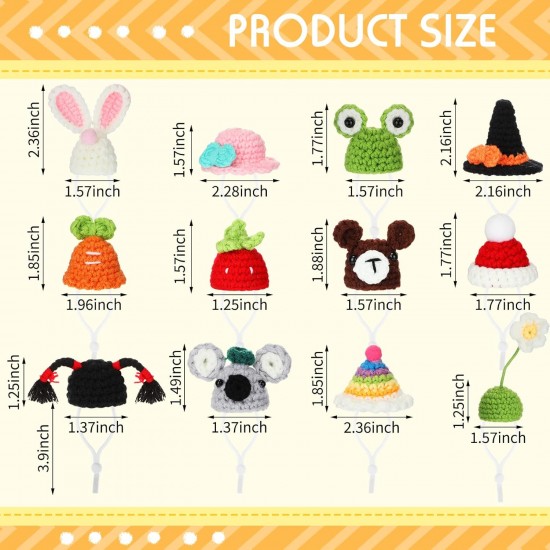 Silkfly 12 Pieces Hamster Hat, Mini Hats for Snakes, Small Animals, Guinea Pigs, Hamster Clothes, Cute Small Rat Hat for Snakes, Pets, Lizards, Hamsters, Bearded Dragons, Holidays Silkfly 12 Pieces Hamster Hat, Mini Hats for Snakes, Small Animals, Guinea Pigs, Hamster Clothes, Cute Small Rat Hat for Snakes, Pets, Lizards, Hamsters, Bearded Dragons, Holidays