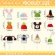 Silkfly 12 Pieces Hamster Hat, Mini Hats for Snakes, Small Animals, Guinea Pigs, Hamster Clothes, Cute Small Rat Hat for Snakes, Pets, Lizards, Hamsters, Bearded Dragons, Holidays Silkfly 12 Pieces Hamster Hat, Mini Hats for Snakes, Small Animals, Guinea Pigs, Hamster Clothes, Cute Small Rat Hat for Snakes, Pets, Lizards, Hamsters, Bearded Dragons, Holidays