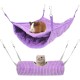 Small Animal Hammock Ferret Hammock Hammock and Tunnel Hamster Squirrel Sugar Slingshot Guinea Pig Ferret Accessories Hanging Hideaway Tunnel Tube Toy for Cage (Purple) Small Animal Hammock Ferret Hammock Hammock and Tunnel Hamster Squirrel Sugar Slingshot Guinea Pig Ferret Accessories Hanging Hideaway Tunnel Tube Toy for Cage (Purple)