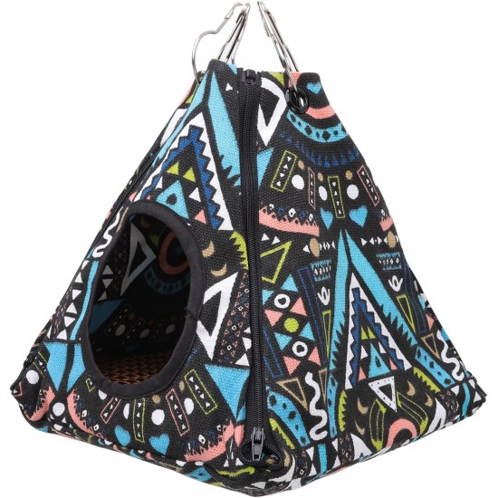 Small Animal Hammock, Soft Hamster Hammock Tent Unfolds as Hammock Canvas, Durable Double Sided Mat with Zipper for Ferret Rat for Hamsters for All 15*15*15cm Small Animal Hammock, Soft Hamster Hammock Tent Unfolds as Hammock Canvas, Durable Double Sided Mat with Zipper for Ferret Rat for Hamsters for All 15*15*15cm