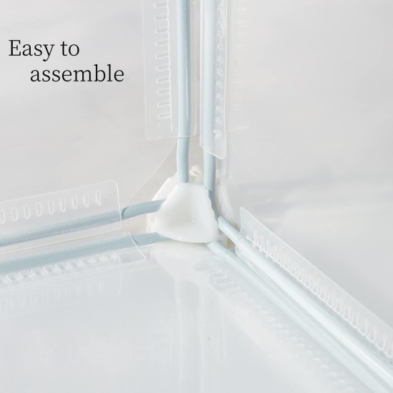 Small Animal Playpen Guinea Pig Cage Playpen for Puppy Dog Rabbit Rabbit Indoor Outdoor Fence White Clear Plastic 12 x 12 Inch 12 Panels Small Animal Playpen Guinea Pig Cage Playpen for Puppy Dog Rabbit Rabbit Indoor Outdoor Fence White Clear Plastic 12 x 12 Inch 12 Panels