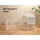 Small Animal Playpen Guinea Pig Cage Playpen for Puppy Dog Rabbit Rabbit Indoor Outdoor Fence White Clear Plastic 12 x 12 Inch 12 Panels Small Animal Playpen Guinea Pig Cage Playpen for Puppy Dog Rabbit Rabbit Indoor Outdoor Fence White Clear Plastic 12 x 12 Inch 12 Panels