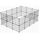 Small Animal Playpen Guinea Pig Cage Playpen for Puppy Dog Rabbit Rabbit Indoor Outdoor Fence White Clear Plastic 12 x 12 Inch 12 Panels Small Animal Playpen Guinea Pig Cage Playpen for Puppy Dog Rabbit Rabbit Indoor Outdoor Fence White Clear Plastic 12 x 12 Inch 12 Panels