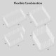 Small Animal Playpen Guinea Pig Cage Playpen for Puppy Dog Rabbit Rabbit Indoor Outdoor Fence White Clear Plastic 12 x 12 Inch 12 Panels Small Animal Playpen Guinea Pig Cage Playpen for Puppy Dog Rabbit Rabbit Indoor Outdoor Fence White Clear Plastic 12 x 12 Inch 12 Panels