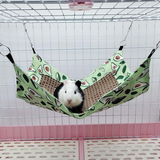 Summer Cooling Hamster Hammock Small Animal Hammock Cooling Mat Cute Rattan Easy Installation for Ferret Hamster Rodent (Avocado) Summer Cooling Hamster Hammock Small Animal Hammock Cooling Mat Cute Rattan Easy Installation for Ferret Hamster Rodent (Avocado)