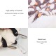 TIANNAIT Hamster Hammock with 4 Hooks - Double Layer Pet Cage Hammock Sleeping Bag for Squirrel Hamster TIANNAIT Hamster Hammock with 4 Hooks - Double Layer Pet Cage Hammock Sleeping Bag for Squirrel Hamster