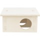 TRIXIE 61231 Species-Appropriate Small Animal House without Clips and Nails for Large Hamsters and Degus, with Two Chambers, 2 Chambers, 25 x 12 x 25 cm TRIXIE 61231 Species-Appropriate Small Animal House without Clips and Nails for Large Hamsters and Degus, with Two Chambers, 2 Chambers, 25 x 12 x 25 cm