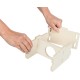 TRIXIE 61231 Species-Appropriate Small Animal House without Clips and Nails for Large Hamsters and Degus, with Two Chambers, 2 Chambers, 25 x 12 x 25 cm TRIXIE 61231 Species-Appropriate Small Animal House without Clips and Nails for Large Hamsters and Degus, with Two Chambers, 2 Chambers, 25 x 12 x 25 cm