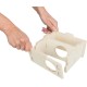 TRIXIE 61231 Species-Appropriate Small Animal House without Clips and Nails for Large Hamsters and Degus, with Two Chambers, 2 Chambers, 25 x 12 x 25 cm TRIXIE 61231 Species-Appropriate Small Animal House without Clips and Nails for Large Hamsters and Degus, with Two Chambers, 2 Chambers, 25 x 12 x 25 cm