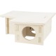 TRIXIE 61232 Species-Appropriate Small Animal House without Clips and Nails for Hamsters and Mice, with Three Chambers, 3 Chambers, 25 x 10 x 25 cm TRIXIE 61232 Species-Appropriate Small Animal House without Clips and Nails for Hamsters and Mice, with Three Chambers, 3 Chambers, 25 x 10 x 25 cm
