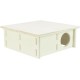 TRIXIE 61234 Species-Appropriate Small Animal House without Clips and Nails for Hamsters and Mice, with Four Chambers, 4 Chambers, 25 x 10 x 25 cm TRIXIE 61234 Species-Appropriate Small Animal House without Clips and Nails for Hamsters and Mice, with Four Chambers, 4 Chambers, 25 x 10 x 25 cm