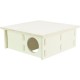 TRIXIE 61234 Species-Appropriate Small Animal House without Clips and Nails for Hamsters and Mice, with Four Chambers, 4 Chambers, 25 x 10 x 25 cm TRIXIE 61234 Species-Appropriate Small Animal House without Clips and Nails for Hamsters and Mice, with Four Chambers, 4 Chambers, 25 x 10 x 25 cm