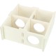 TRIXIE 61234 Species-Appropriate Small Animal House without Clips and Nails for Hamsters and Mice, with Four Chambers, 4 Chambers, 25 x 10 x 25 cm TRIXIE 61234 Species-Appropriate Small Animal House without Clips and Nails for Hamsters and Mice, with Four Chambers, 4 Chambers, 25 x 10 x 25 cm