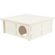 TRIXIE 61235 Species-Appropriate Small Animal House without Clips and Nails for Large Hamsters and Degus, with Four Chambers, 4 Chambers, 30 x 12 x 30 cm TRIXIE 61235 Species-Appropriate Small Animal House without Clips and Nails for Large Hamsters and Degus, with Four Chambers, 4 Chambers, 30 x 12 x 30 cm