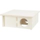TRIXIE 61235 Species-Appropriate Small Animal House without Clips and Nails for Large Hamsters and Degus, with Four Chambers, 4 Chambers, 30 x 12 x 30 cm TRIXIE 61235 Species-Appropriate Small Animal House without Clips and Nails for Large Hamsters and Degus, with Four Chambers, 4 Chambers, 30 x 12 x 30 cm