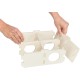 TRIXIE 61235 Species-Appropriate Small Animal House without Clips and Nails for Large Hamsters and Degus, with Four Chambers, 4 Chambers, 30 x 12 x 30 cm TRIXIE 61235 Species-Appropriate Small Animal House without Clips and Nails for Large Hamsters and Degus, with Four Chambers, 4 Chambers, 30 x 12 x 30 cm